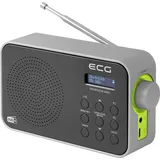 ECG RD 110 DAB+/FM Radio, Schwarz, Alarmauswahl: Signal/Radio