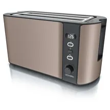 Arendo Langschlitz-Toaster beige