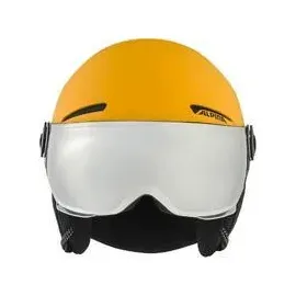 Alpina Sports ALPINA Zupo Visor Q-lite Skihelm, Burned-Yell. matt, 51-55 cm