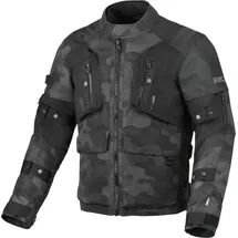 Macna Higera Camo Textiljacke Schwarz/Grau/Dunkelgrau L