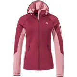 Schöffel Damen Lodron Fleece Hoodie Jacke (Größe M, lila)