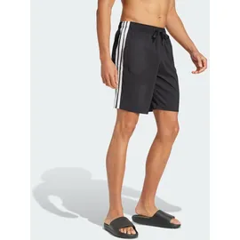 adidas 3-Streifen 8-Inch Badeshorts Black / White XL