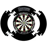HARROWS 4 Piece Surround Dartscheibe Schwarz