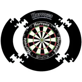 HARROWS 4 Piece Surround Dartscheibe Schwarz