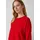s.Oliver Pullover in Rippstruktur mit Fledermausärmeln Rot 44