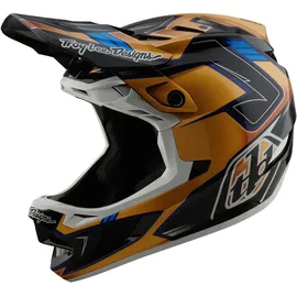 Troy Lee Designs D4 Composite MIPS 60-61 cm schwarz/gold 2021
