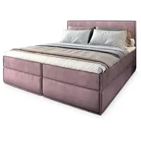 Masseno Boxspringbett PELLIO 160x200 cm Komplett-Set mit Matratze und