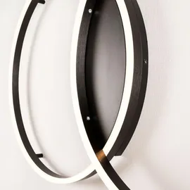 s.luce Ring 2-flammig Alu-Gebürstet Ø 40 cm