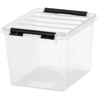 SmartStore Aufbewahrungsbox Classic 3 3 Liter transparent / schwarz