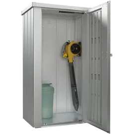 Biohort Terrassenschrank Julia 77,7 x 140,2 x 57 cm silber