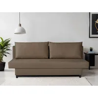 INOSIGN 3-Sitzer »SAWYER Schlafsofa mit Bettkasten und Wellenunterfederung«,... pflegeleichte
