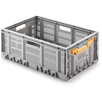 SchatTec Klappkasten 60 x 40 x 23 cm grau