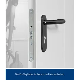 Hörmann Gerätehaus Berry Classic 2,59 x 2,48 m Purpurrot