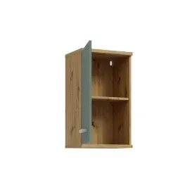 alasans Wandhängender Badezimmerschrank, VENOM grün/Artisan-Eiche - Grün/Braun