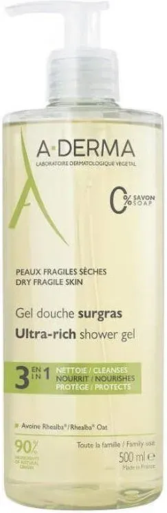 Les Indispensables Duschgel Surgras 500 ml