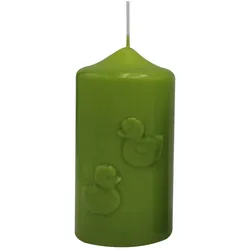 Kopschitz Kerzen Kerze "Ducktales" Limonegrün gelackt 120 x Ø 60 mm