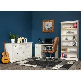 xl moebel gmbh Büro Set Garnitur 3 tlg. Möbel Schreibtisch Tisch Kommode Schrank Regal Komplett