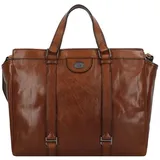 The Bridge Fabio Aktentasche Leder 39 cm Laptopfach marrone