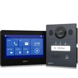 Goliath Intercom Goliath Basic Video Türsprechanlage 2 Draht Bus 7" Monitor