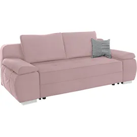 INOSIGN Schlafsofa mit Boxspring-Aufbau, und Bettkasten, inklusive Federkern