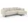 LeGer Home by Lena Gercke Ecksofa "Adelita mit Ottomane links oder rechts bestellbar, B/H/T 270/97/168", beige (creme), B:269cm H:97cm T:168cm, 100% Polyester, LEGER HOME BY LENA GERCKE, Sofas, Ecksofa, L-Form mit Wellenunterfederung, enthält 2 Zierkissen