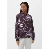 QS Bluse langarm in Lila | Gr.: 38
