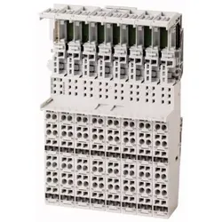 Eaton 140159 Basismodul Block XI/ON, Zugfeder, 6 Anschlussebenen, Verbindung zur C-Schiene XN-B6T-SBCSBC
