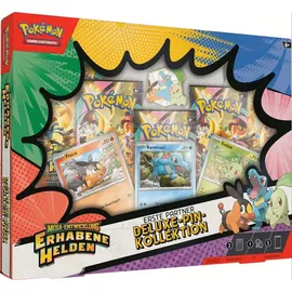 Pokémon Pokemon Mega Entwicklung Deluxe-Pin-Kollektion Erhabene Helden Erste Partner