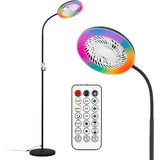 B.K.Licht Standventilator 28x185cm Schwarz
