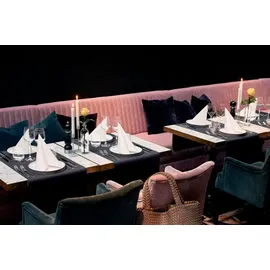 Duni Evolin® Tête-à-Tête-Tischläufer 0,41 x 24 m Schwarz