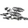 InLine KVM Desktop Switch, 4-fach, Dual Monitor, HDMI, 4K, USB 3.0, Audio