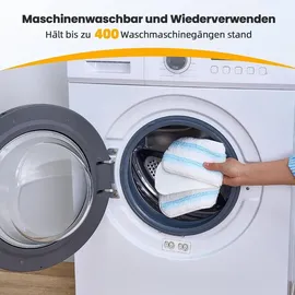 yangyuqi Stück für Vileda H2PrO Bodenwischer Ersatzbezug, Mikrofaser Wischmopp Bezug für alle Hartböden, Maschinenwaschbar (Neu, Verbessert)