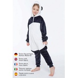 corimori Onesie Kostüm in Weiß/grau | Gr.: 92/110