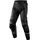 SHIMA STR 2.0 Motorradhose - Leder, Sporthose mit Hüft- und Knieprotektoren, Knieschleifer, perforiertes Leder, für 2-teilige Kombi (Schwarz, 54)