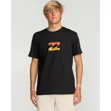 BILLABONG Team Wave", - T-Shirt für Jungen, 8-16 schwarz,