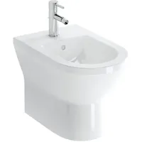 Vitra Integra Stand-Bidet 7039L003-0288 35,5x54cm, Überlauf/Hahnloch mittig, ohne seitliche Löcher, weiß