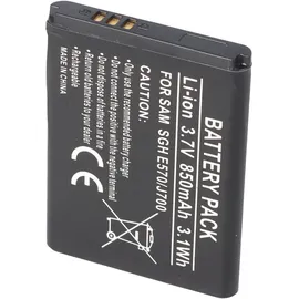 AccuCell Akku passend für Samsung SGH-E570 Akku, Samsung SGH-J700 Akku AB503442BECSTD