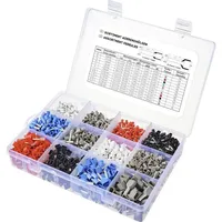 TRU Components TC-11991840 Aderendhülsen-Sortiment 0.5 mm2, 0.75 mm2, 1