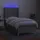 vidaXL Boxspringbett 100 x 200 cm Hellgrau
