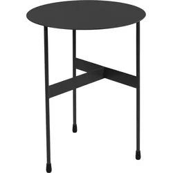 Beistelltisch SPINDER DESIGN "MIRA HIGH", schwarz (schwarz, schwarz, schwarz, schwarz, schwarz, schwarz), Tische, Beistelltisch aus Stahl