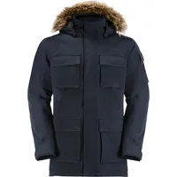 Jack Wolfskin »GLACIER CANYON PARKA«, mit Kapuze Jack Wolfskin night-blue