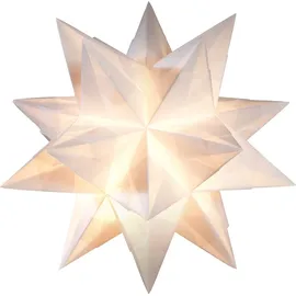 Folia Faltblätter Bascetta-Stern weiß