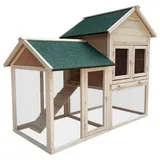 MYPETS Kleintierstall Hasenstall BUNNY XL Kleintiergehege Kaninchenstall Käfig Hase Stall