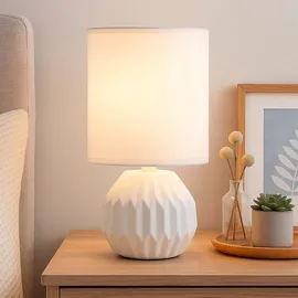 GLOBO Tischlampe Weiß 2 St.