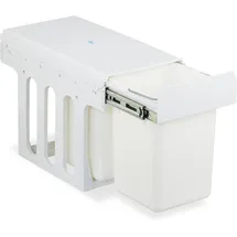 Relaxdays Einbaumülleimer 0 l Weiß