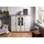 MASSIVMOEBEL24.DE Highboard Mango 160x45x142 weiß lackiert TOULOUSE #115