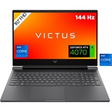 HP Victus Gaming Laptop 40,9 cm (16.1") Full HD Intel® CoreTM i7 i7-14700HX 32 GB DDR5-SDRAM 1 TB SSD NVIDIA GeForce RTX 4070 Wi-Fi 6E (802.11ax) FreeDOS Schwarz