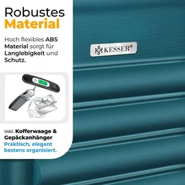 Kesser Koffer-Set 4-tlg. petrolgrün