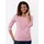 Casual Looks 3/4-Arm-Shirt CASUAL LOOKS "2er-Pack Shirts", Damen, Gr. 38, rosé, ecru, 100% Baumwolle, unifarben, Rundhals, Shirts 3/4-Arm-Shirt
