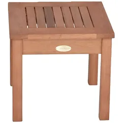 Garden Pleasure Beistelltisch SONORA, Teak-Look Gartentisch Holz Tisch Garten